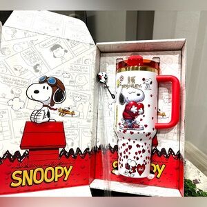 Stanley Snoopy Heart Valentine